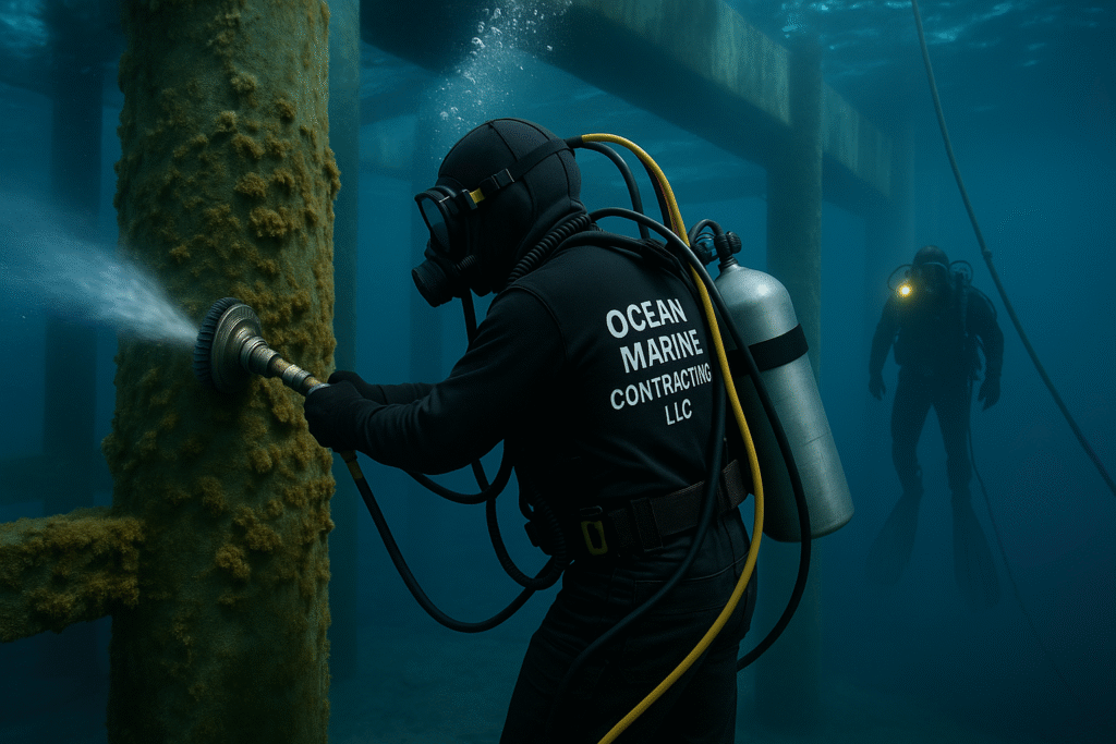 Submerged Structure Cleaning: Diving into Hidden Marine Challenges