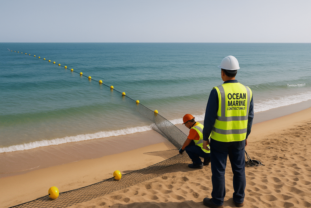 Long-Term Contracts for Jellyfish Nets: A Cost-Effective Safety Investment